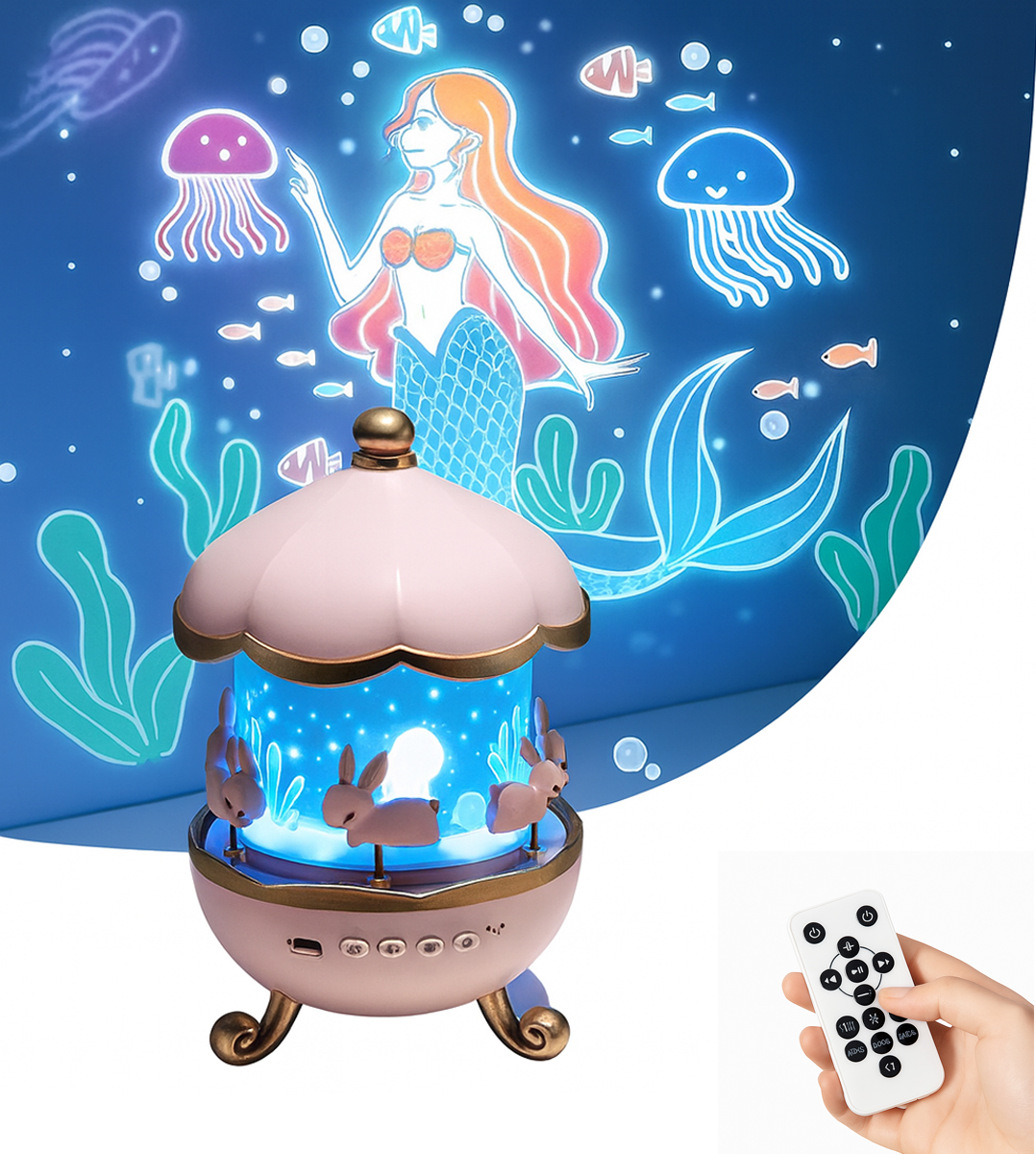 Miniatura 4 de LAMPARA PARLANTE PROYECTORA NIÑOS BT